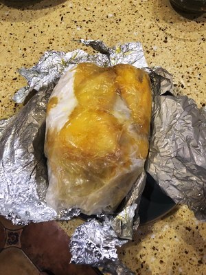 The practice measure of chicken of    of high-pressured boiler salt 10