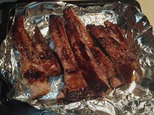 The practice measure that costal region of the beautiful type pig that bake discharges 9