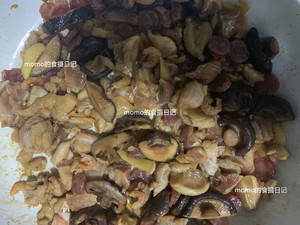 The practice measure of chicken of lotus leaf polished glutinous rice 11