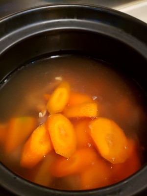 ヒトデにんじんの豚の軟らかいスープ6