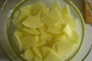 The practice measure of tomato potato chips 1