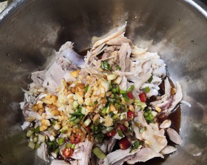 The practice measure that domestic edition hand rips chicken 6