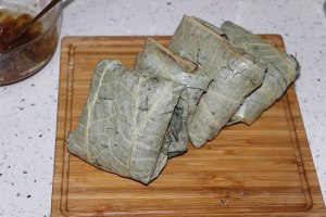 The practice measure of chicken of polished glutinous rice of lotus leaf Chinese chestnut 20