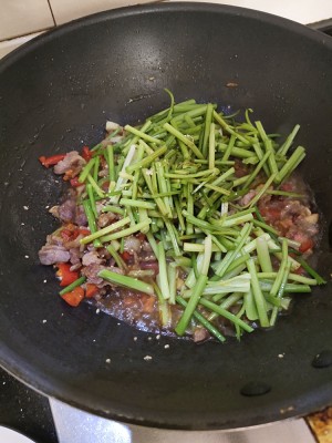 Sweet Qin fries dish of go with rice of fleshy the daily life of a family! practice measure 7