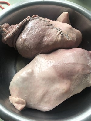 The practice measure of chaffy dish of chicken of abdomen of detailed edition pig 11