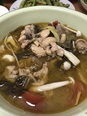 The practice measure of chicken of pickled Chinese cabbage 11