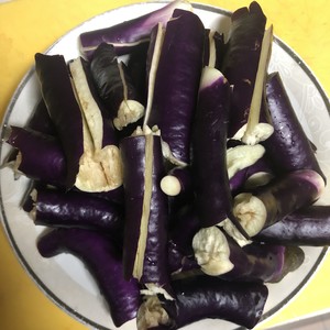 The practice measure of the sauce sweet eggplant that exceeds go with rice 1