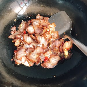 ニンニクのレバーコケがベーコン2を炒める練習対策