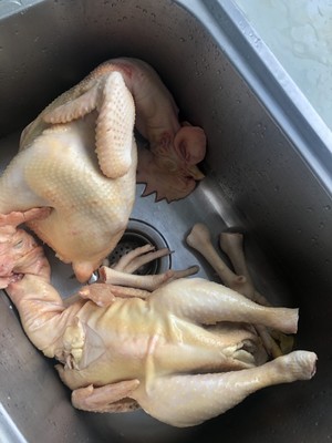 The practice measure of chaffy dish of chicken of abdomen of detailed edition pig 7