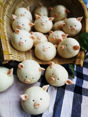 Get rich the practice measure of pig steamed bread 2