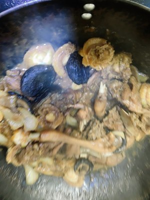 The practice measure of abalone stew chicken 11