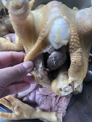 The practice measure of chaffy dish of chicken of abdomen of detailed edition pig 10