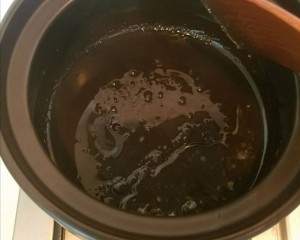The practice measure of rice of yellow stew chicken 4