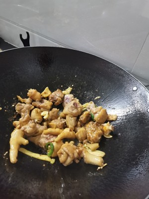 The practice measure of the seafood chicken Bao of ordinary other people 5