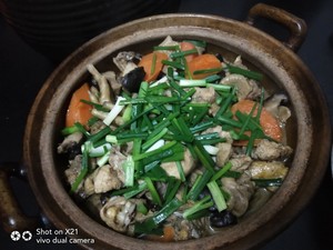 The practice measure of Xianggu mushroom slippery chicken 1