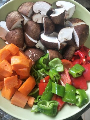 The practice measure of yellow stew chicken 1