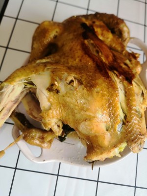 The practice measure of the whole chicken of stew of electric rice cooker that kitchen Xiaobai also can make 7
