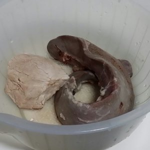 子の骨の豚の水平な男のスープの練習対策不注意な光沢のある霊芝3