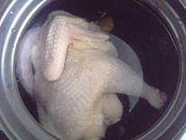 The practice measure of the Hakkas salty chicken 1