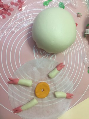 The practice measure of steamed bread of pig of Zhu Shisheng meaning 7