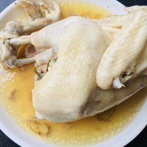 The practice measure of the steamed chicken that the novice also can make 3