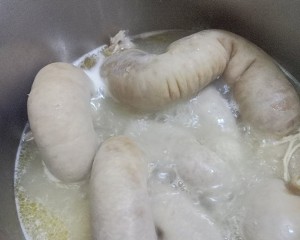豚腸の白米の精白米9