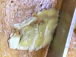 The practice measure that white behead chicken cuts chicken in vain 12