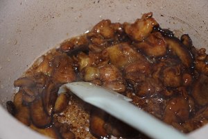 The practice measure of chicken of polished glutinous rice of lotus leaf Chinese chestnut 8
