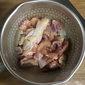 The practice measure of chicken of evaporate of fabaceous Chi Xianggu mushroom 1
