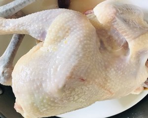 The practice measure of the steamed chicken that the novice also can make 1