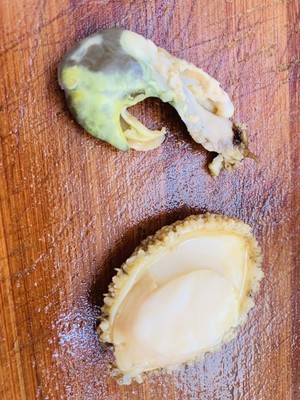 The practice measure of the abalone chicken of everyone is happy 10