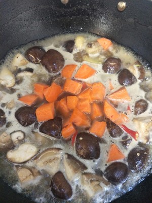 The practice measure of yellow stew chicken 4