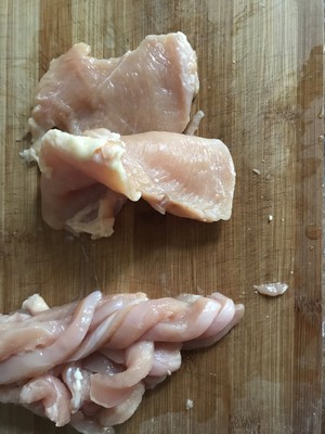 The practice measure of wicker of fryer of sweet-and-sour chicken breast 1