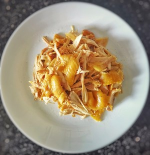 The practice measure of chicken of potato of Bao of dawdler report meal 4