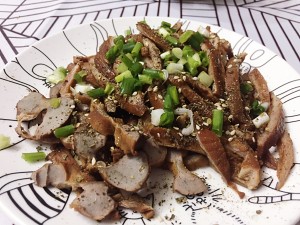 鍋に入れた鶏肉の二重外出し 重慶はにがり皿を頻繁に送信します）練習小節11 