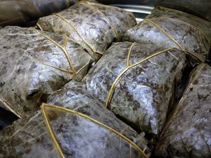 The practice measure of chicken of aromatic slippery polished glutinous rice 2