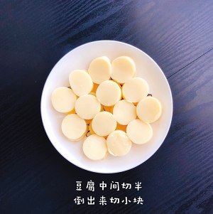 The practice measure of bean curd of eggplant juice Japan 1