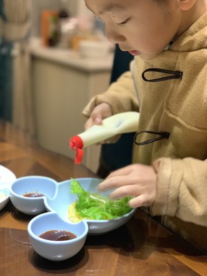 豚柳卵5のハンバーガーの実践尺度