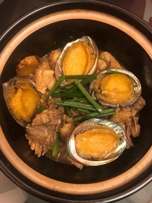 The practice measure of Bao of little abalone chicken 8