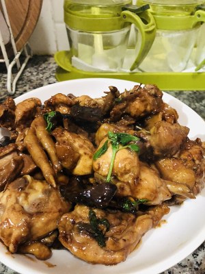 The daily life of a family the practice measure of 3 cups of chicken 8