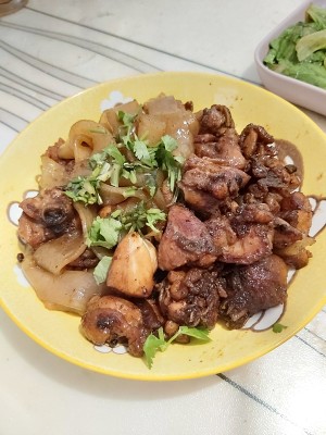 Pink of broaden of acetic stew chicken (extremely delicious) practice measure 10