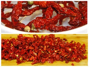 The practice measure of flesh of evaporate of fabaceous Chi chili 3