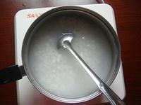 The practice measure of congee of lettuce of pig horizontal  Man  3