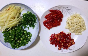 The practice measure of small fry chicken 2