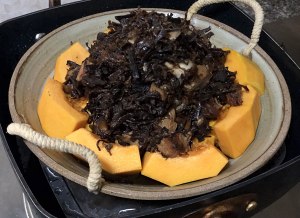 The practice measure of pumpkin of prune dish evaporate 5