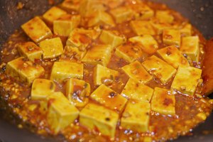 本物の麻の義母の豆腐