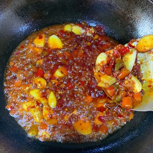 The practice measure of chicken of pointed any of several hot spice plants of Or of chicken of Chongqing Chinese prickly ash 3