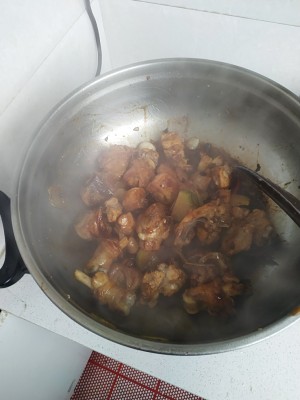The practice measure of chicken of arenaceous boiler yellow stew 2