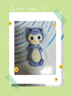Pig pig sweetened bean taste is wrapped, the practice measure of Kitty pig 12