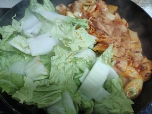 The practice measure of steaky pork of hot Chinese cabbage of super and simple edition 10